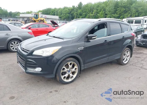 2014 Ford Escape Titanium из США, поврежденный, VIN 1FMCU9J95EUB36414